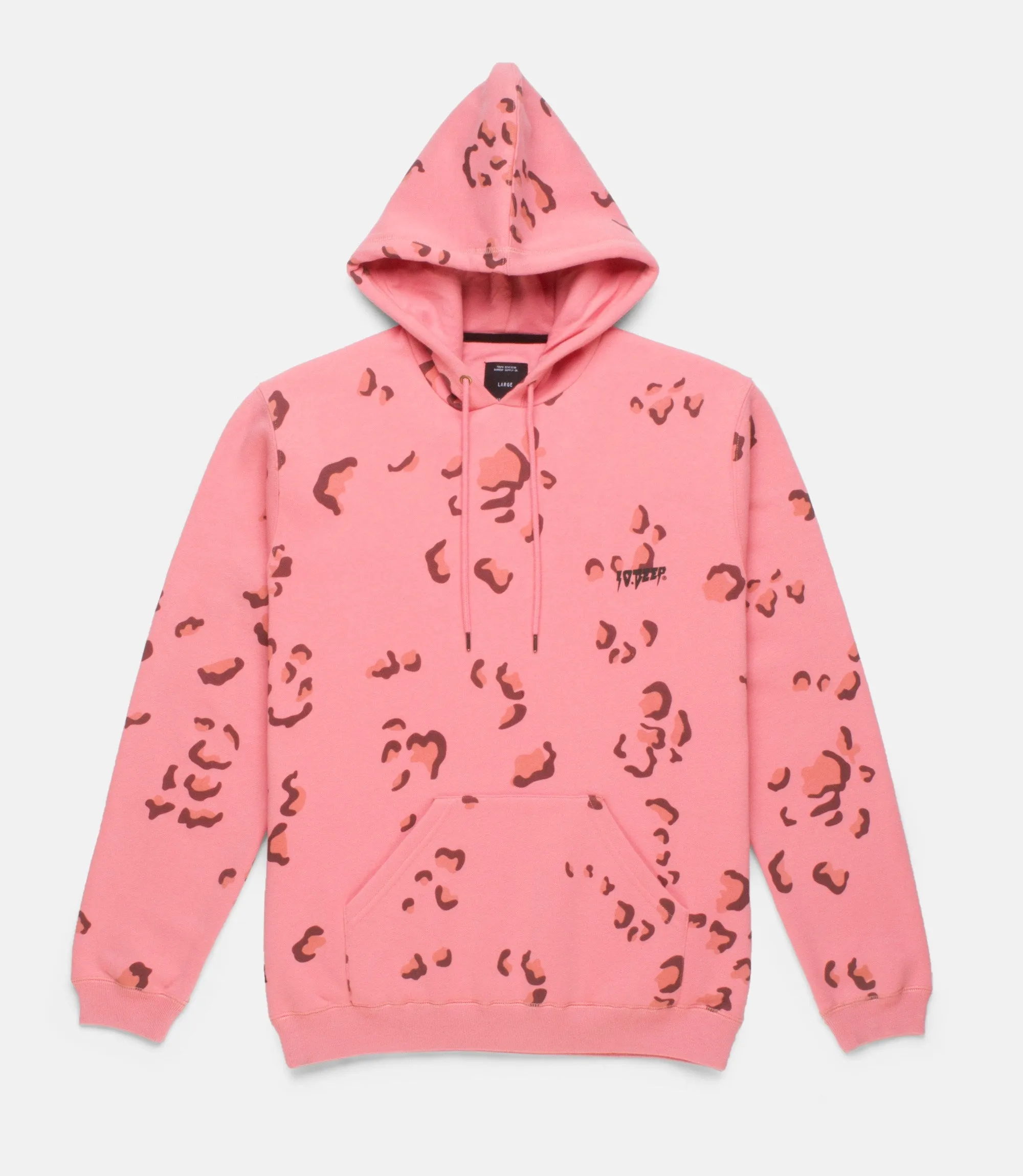 10Deep - Sound & Fury Men's Hoodie, Pink Chips