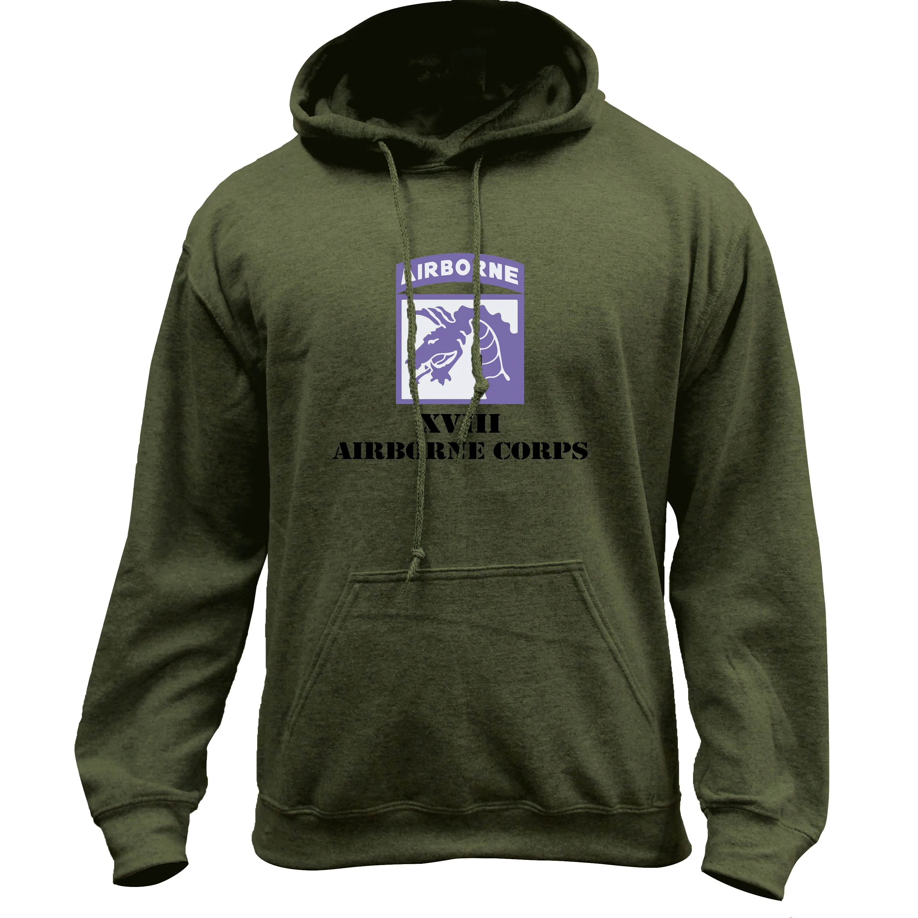 18th Airborne Full Color Pullover Hoodie