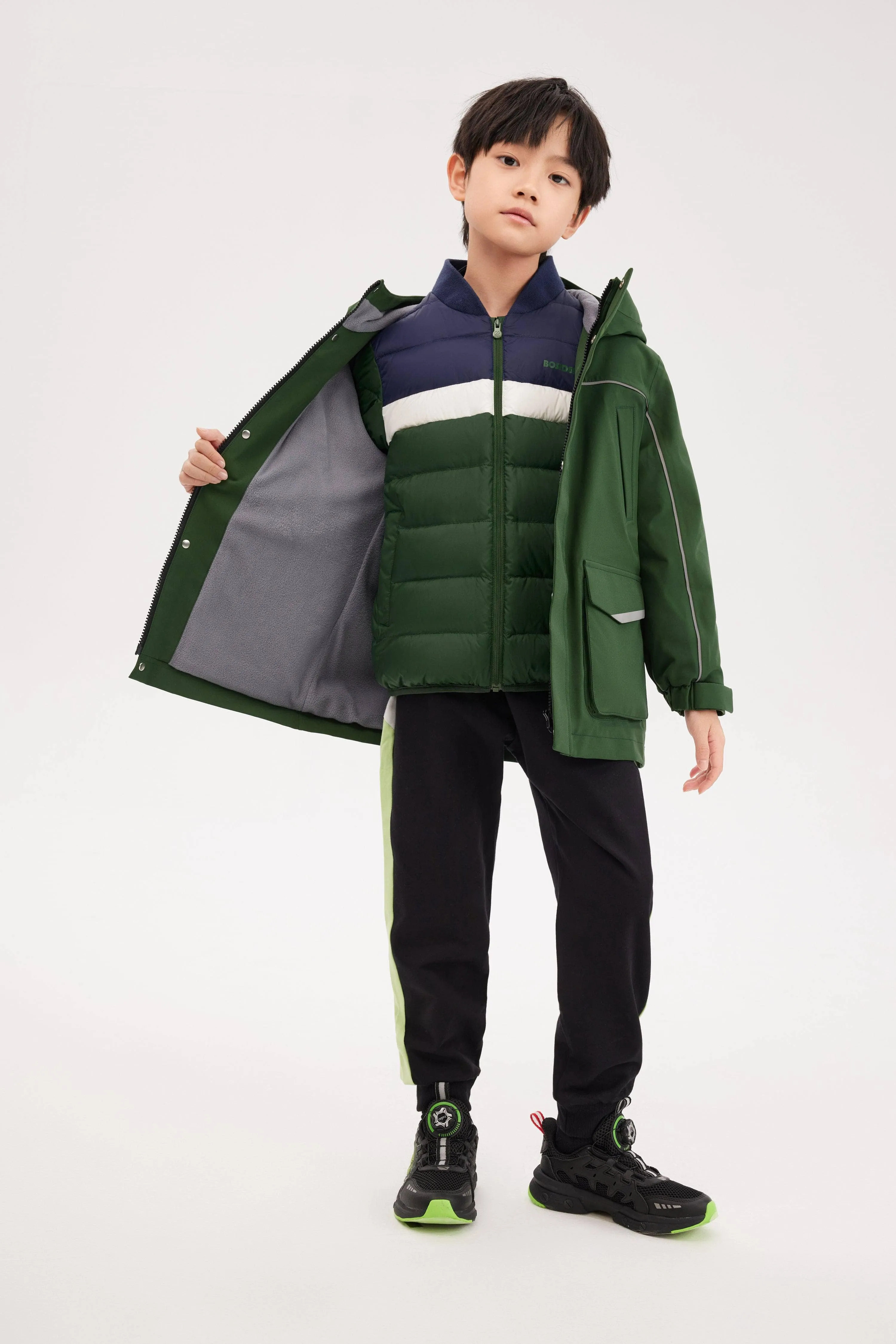 2-in-1 Kid's Down Jacket