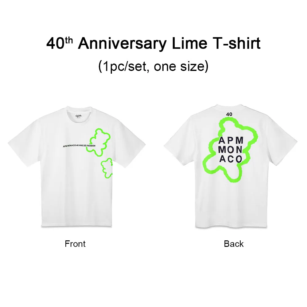 40th Anniversary Lime T-shirt