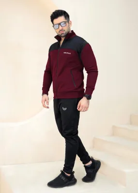 Active Streetwear Winter - Burgundy/Black