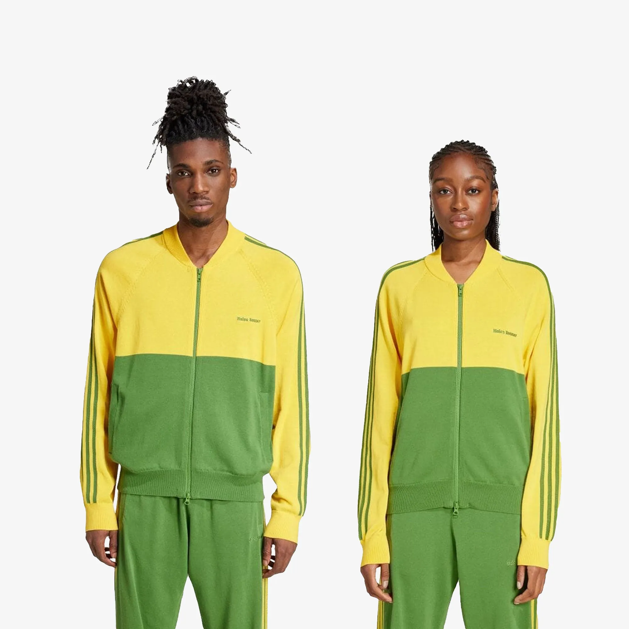 Adidas Originals | WALES BONNER NEW KNIT TRACK PANTS  { CREW GREEN