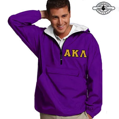 Alpha Kappa Lambda Pullover Jacket - Charles River 9905 - TWILL