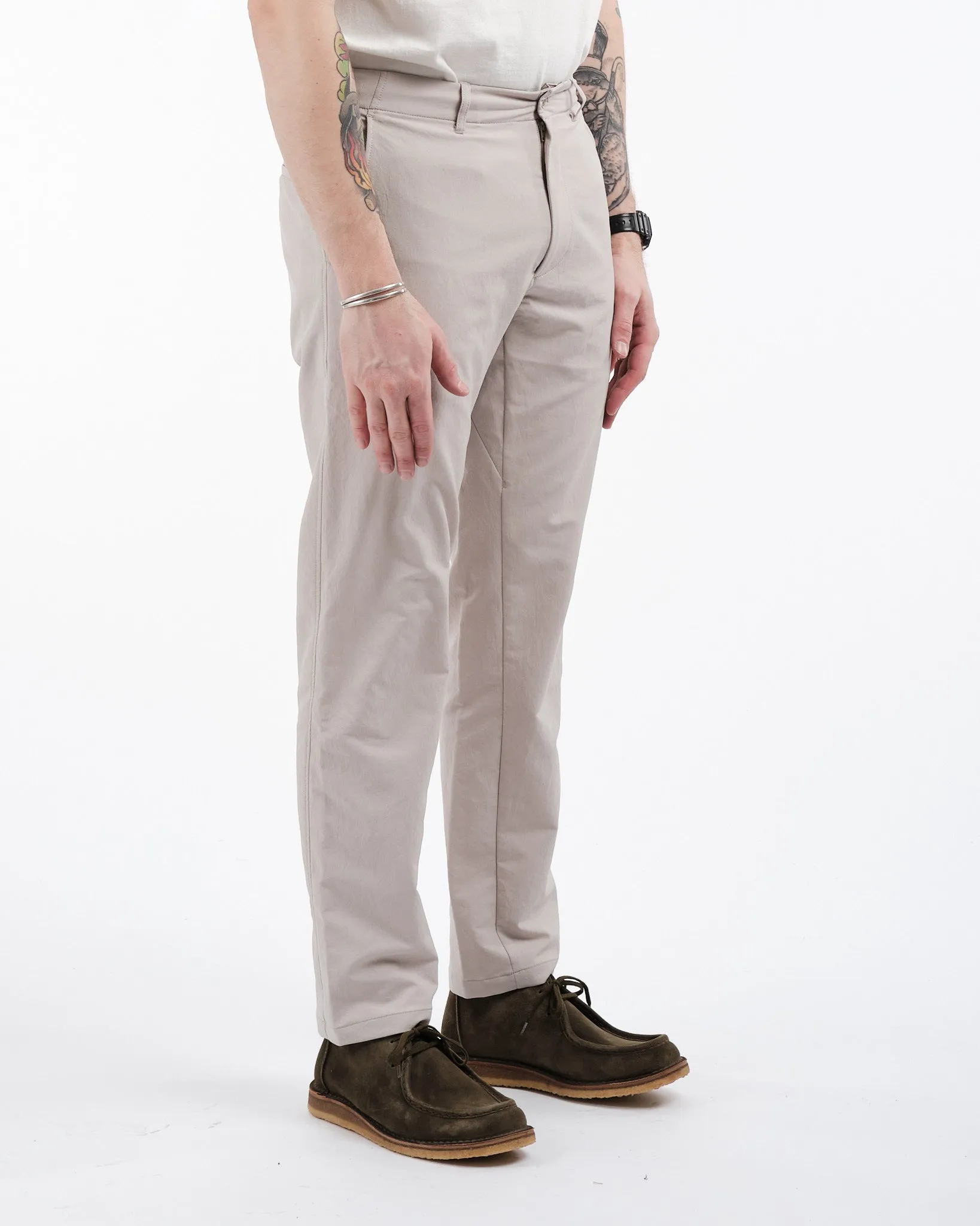 ALPHADRY Club Pants Pale Gray