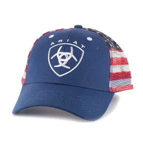 American Flag Mesh Cap