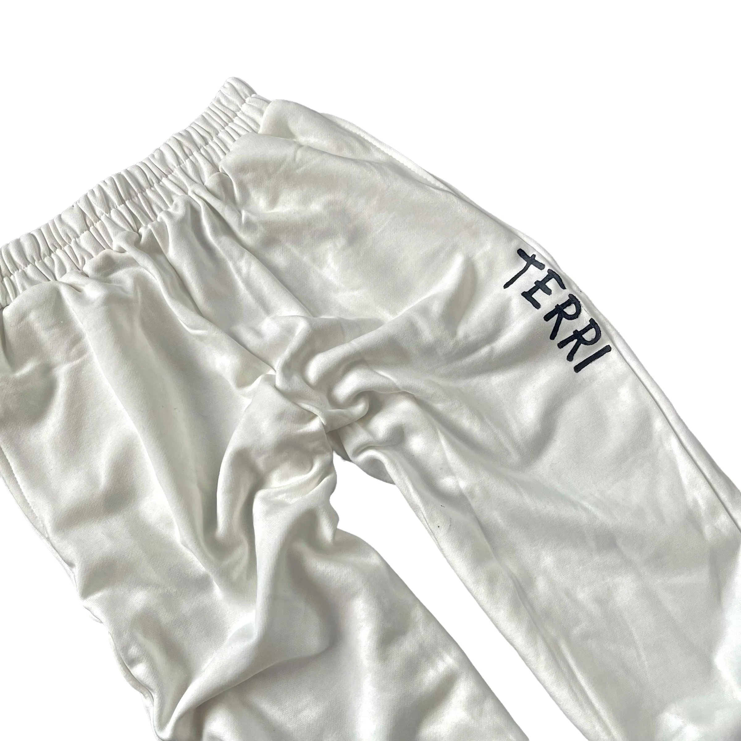 'Basic But Personalized' Painted White Jogger