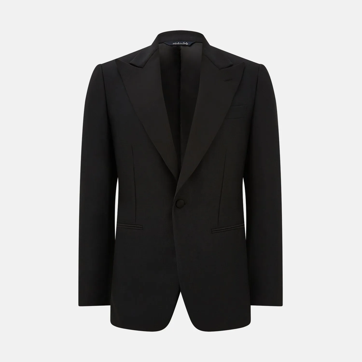 Black Single Breasted Dinner Suit