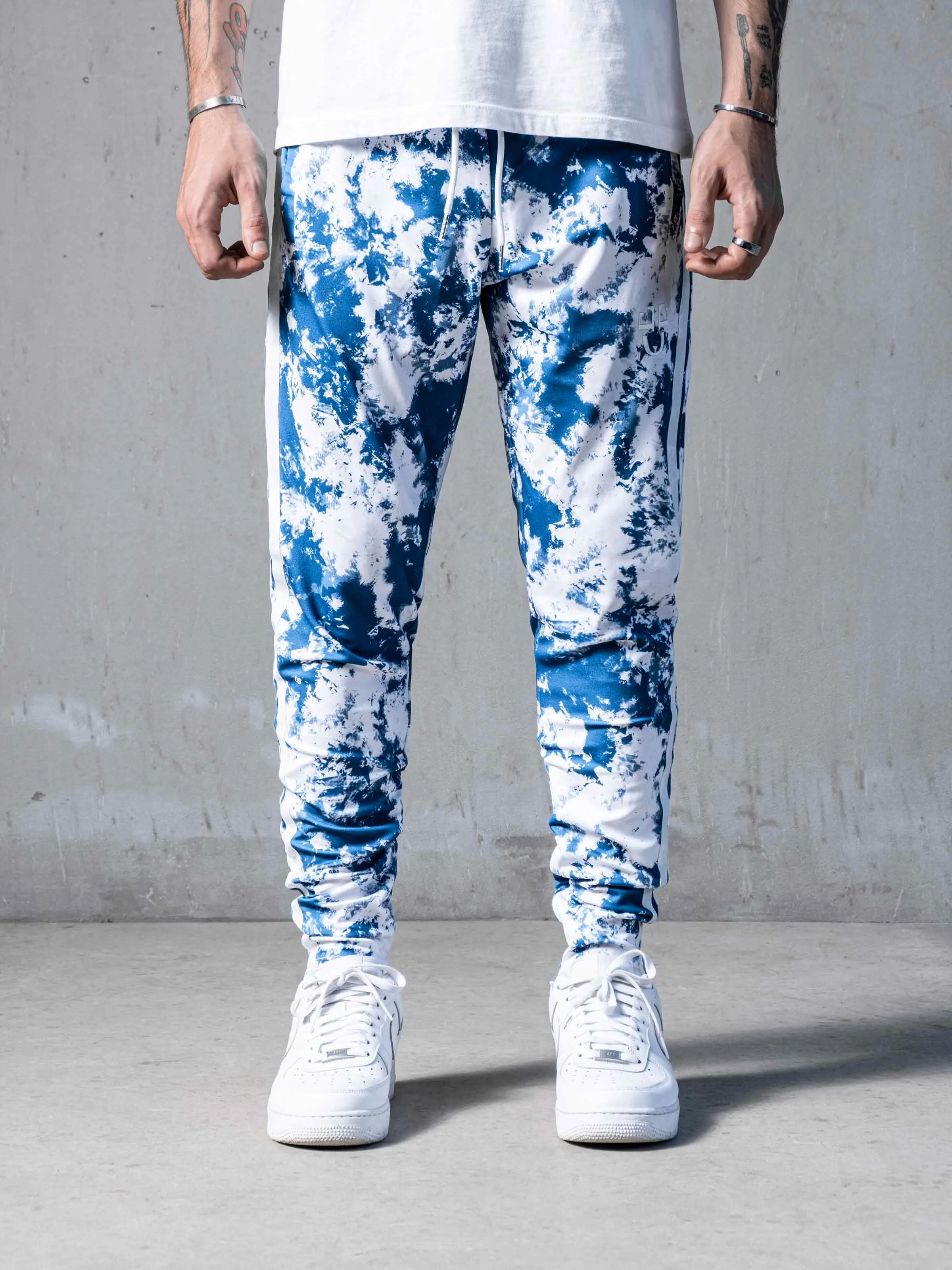 Bleached on Blue Sweatpants