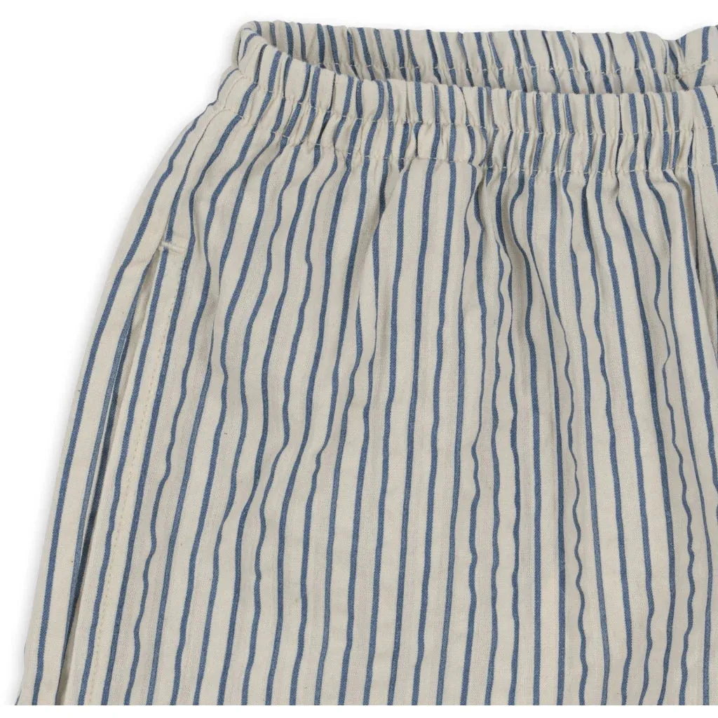 Blue Stripe Ace Shorts