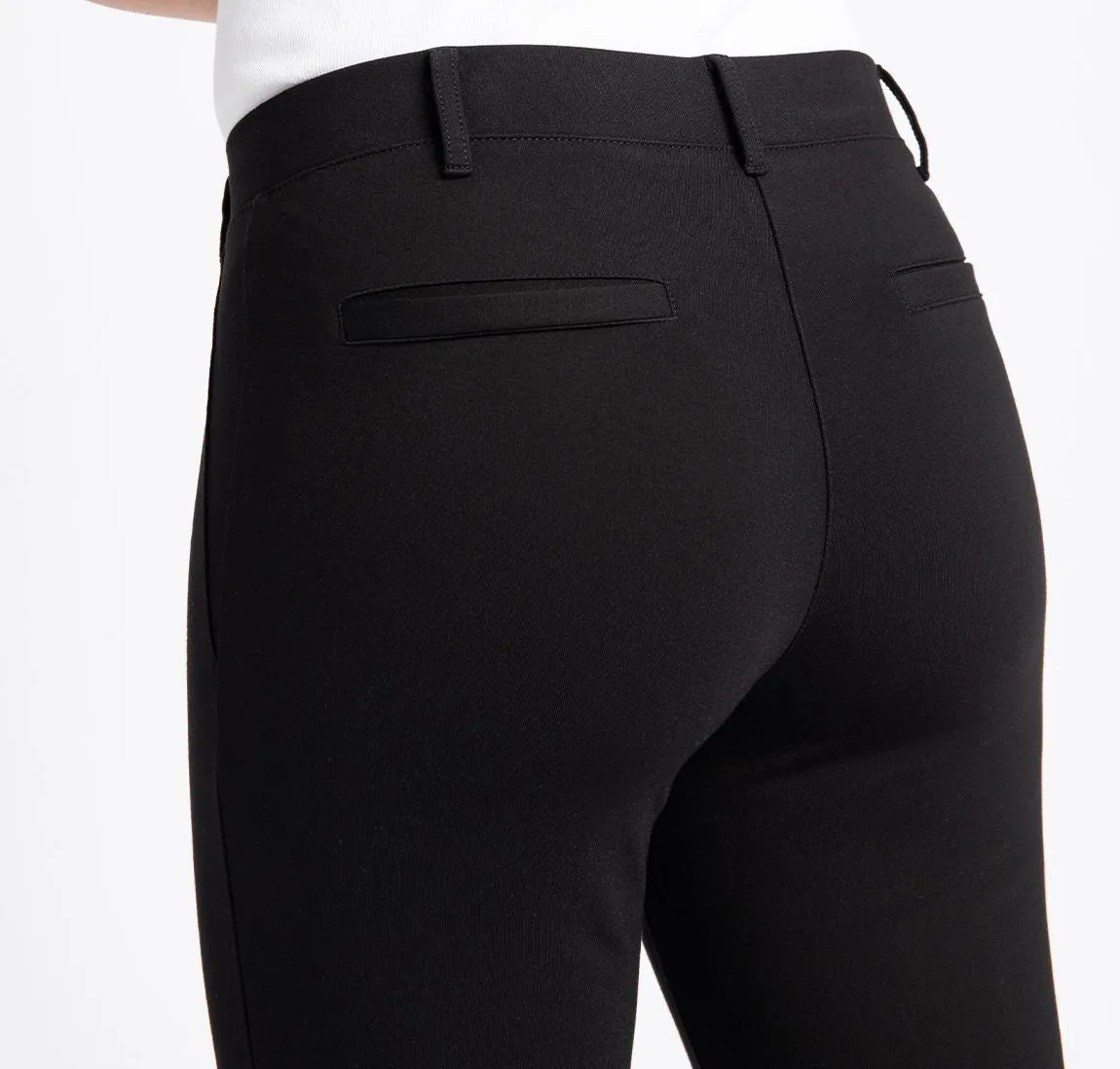 Boot-Cut | Classic Dress Pant Yoga Pants (Black)