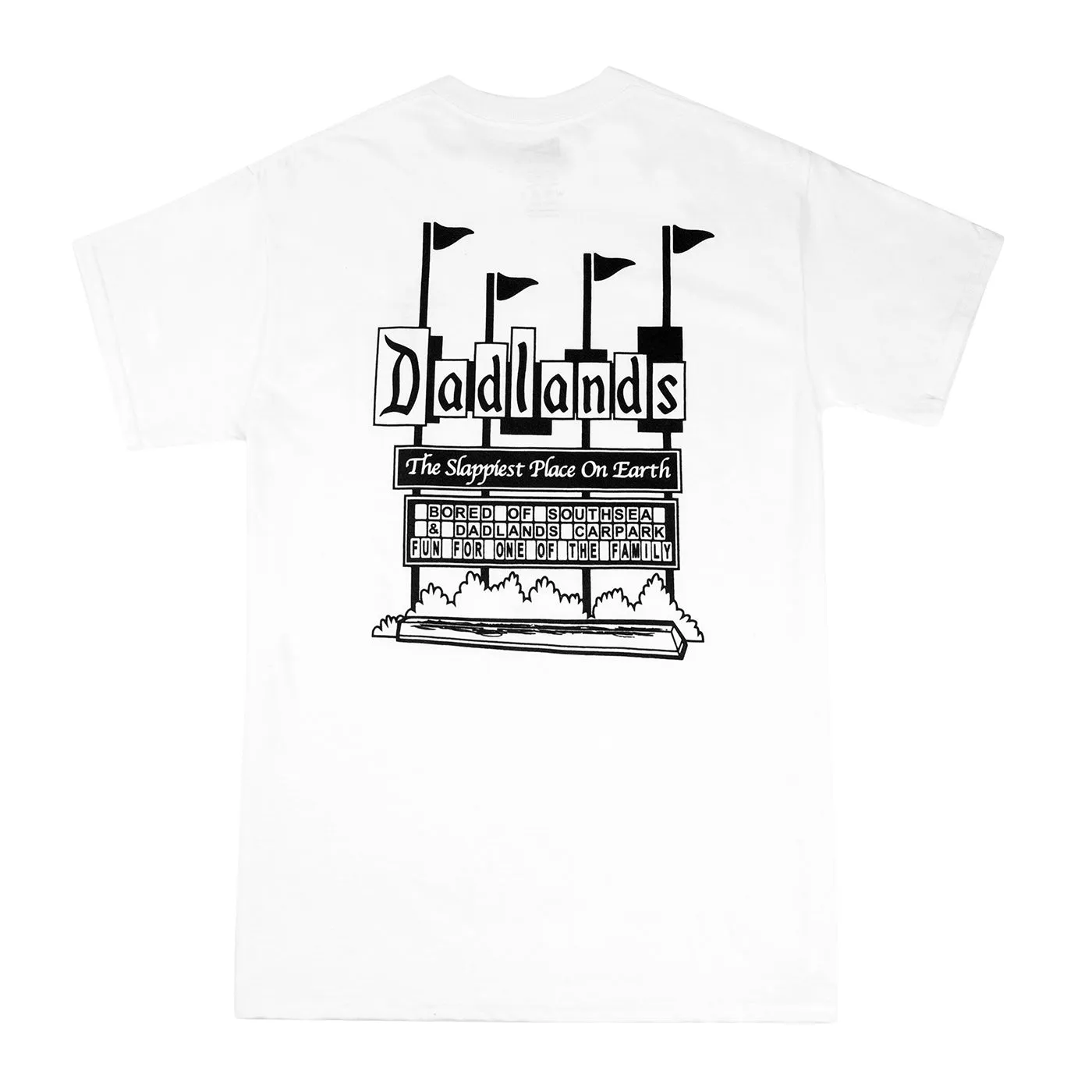 Bored X Dadlands T Shirt - White