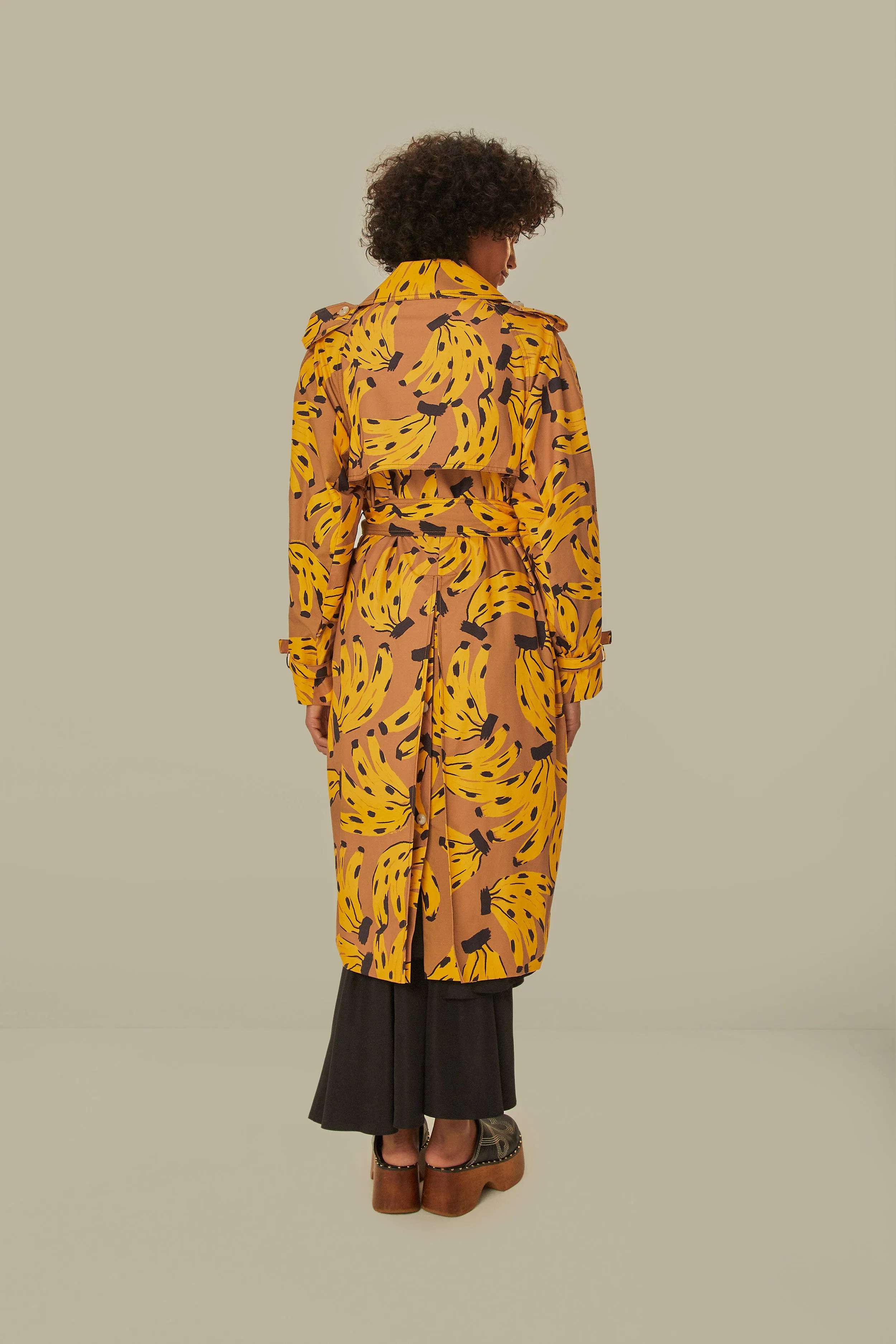 Bossa Banana Trench Coat