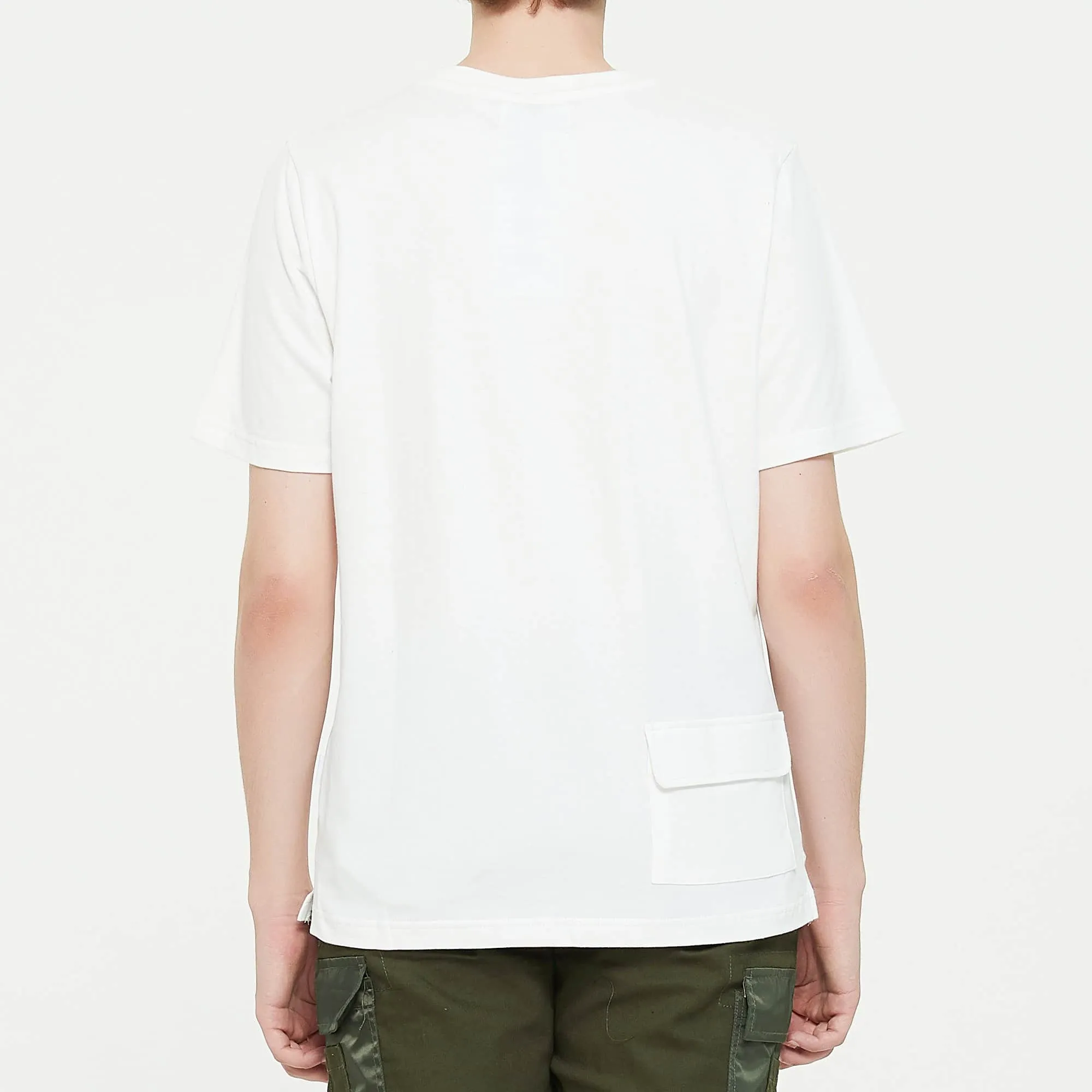 Boysnextdoor Multi Pocket Tee White