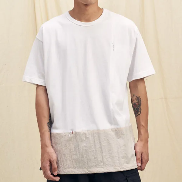 Boysnextdoor Oversize Zip Tshirt White