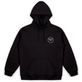 Brixton Wheeler Intl Pullover Hoodie Black