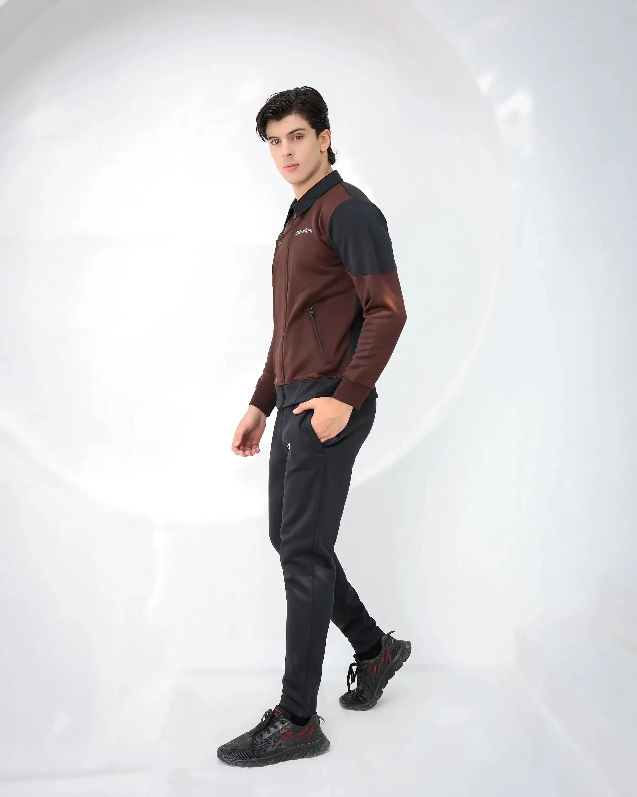 Brown Edge - Winter Jacket Tracksuit