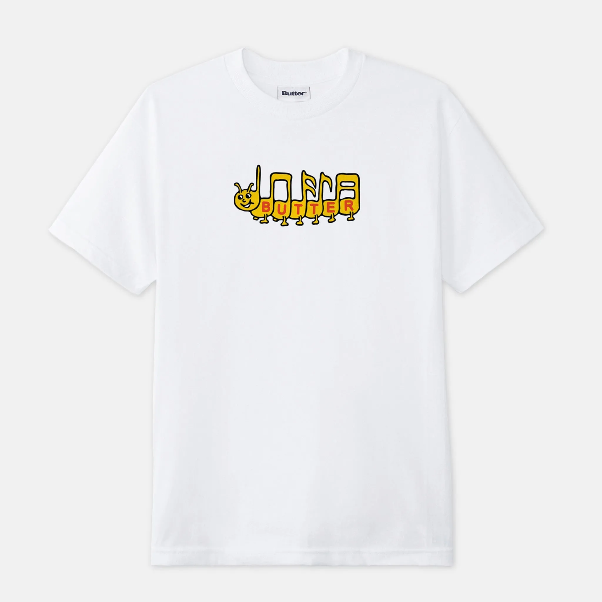 Butter Goods - Caterpillar T-Shirt - White