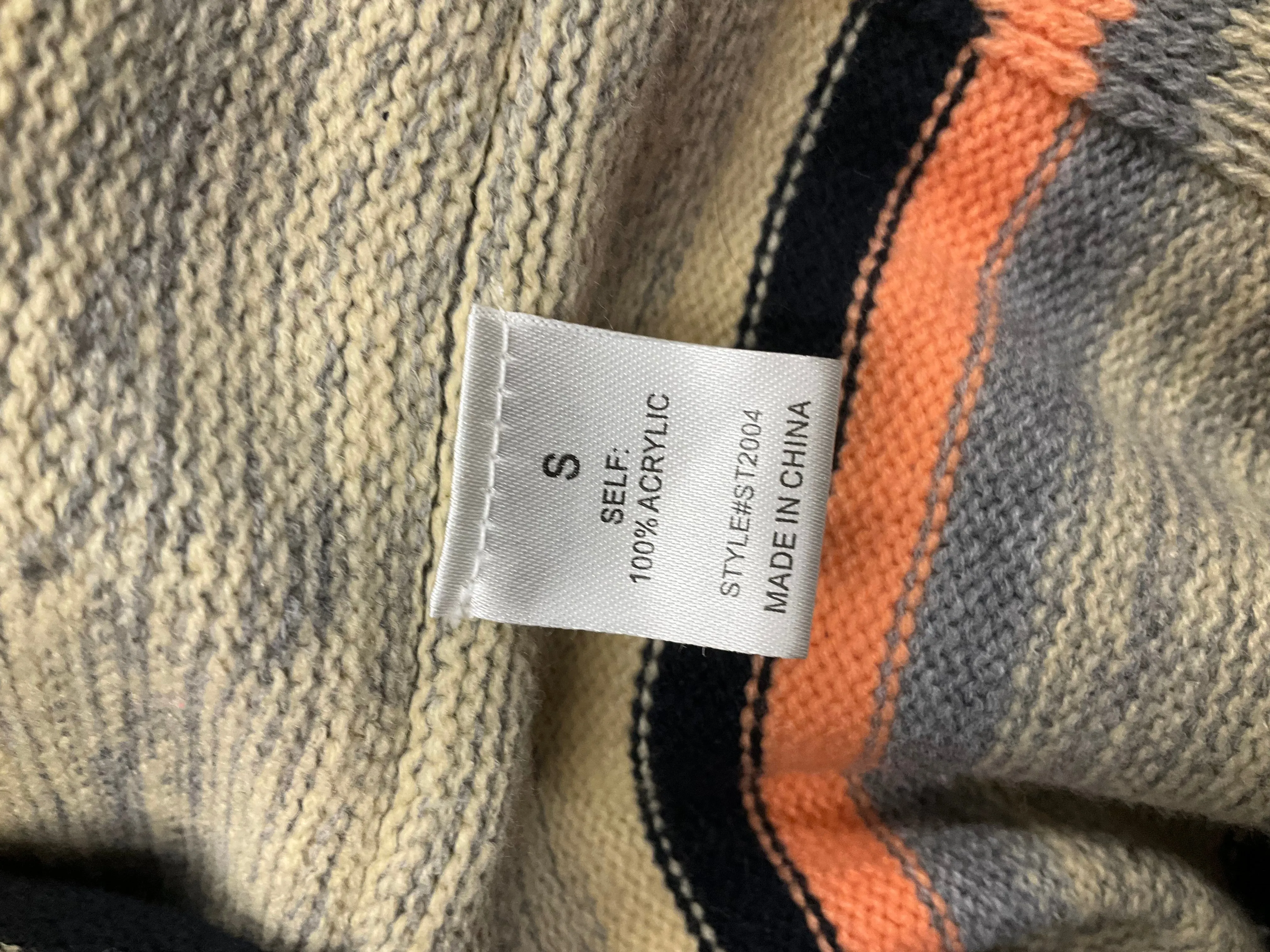 Cardigan By Clothes Mentor In Striped Pattern, Size: S