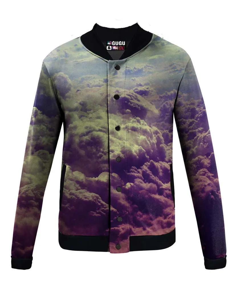 Clouds Baseball Jacket