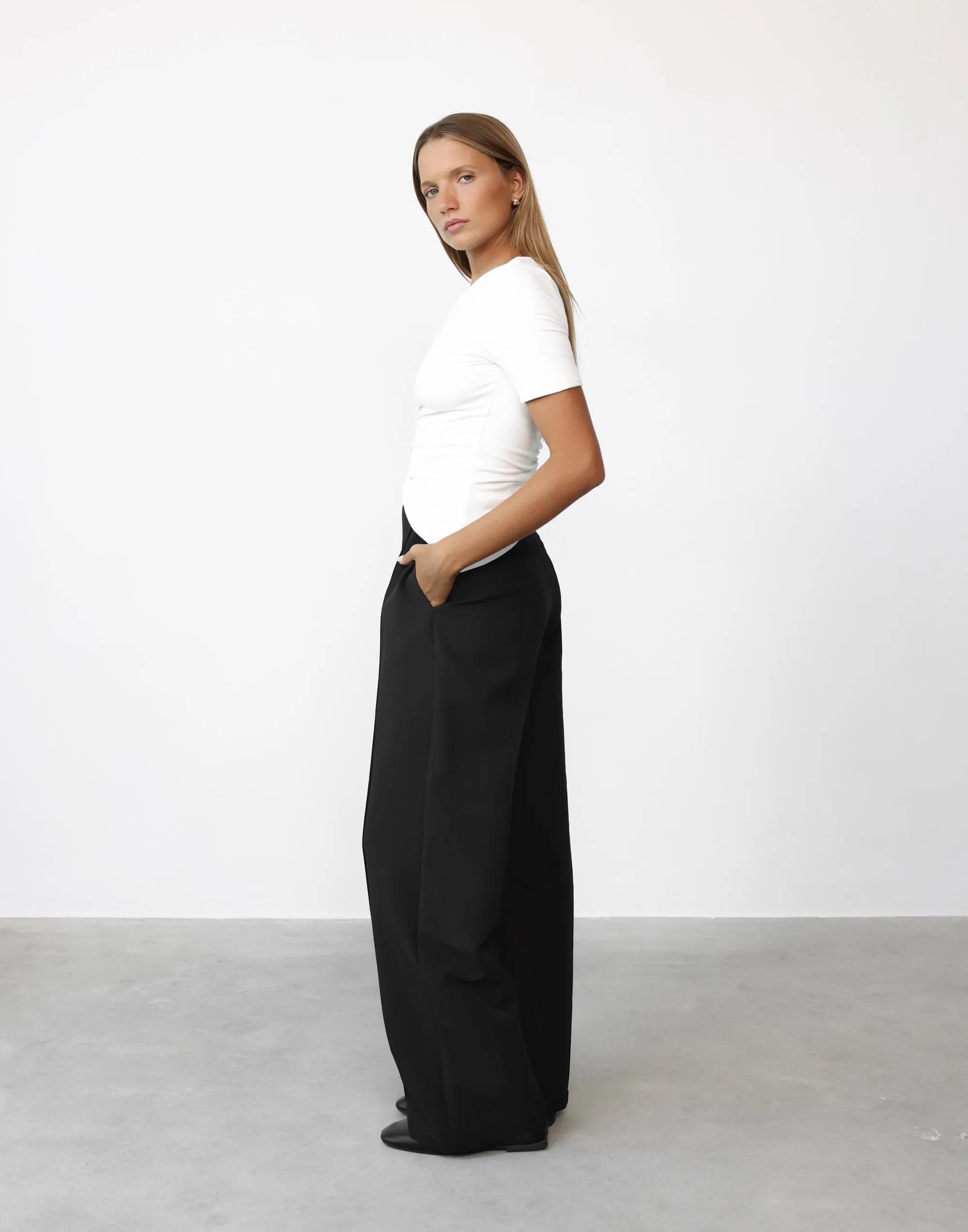 Colden Pants (Black) - Petite