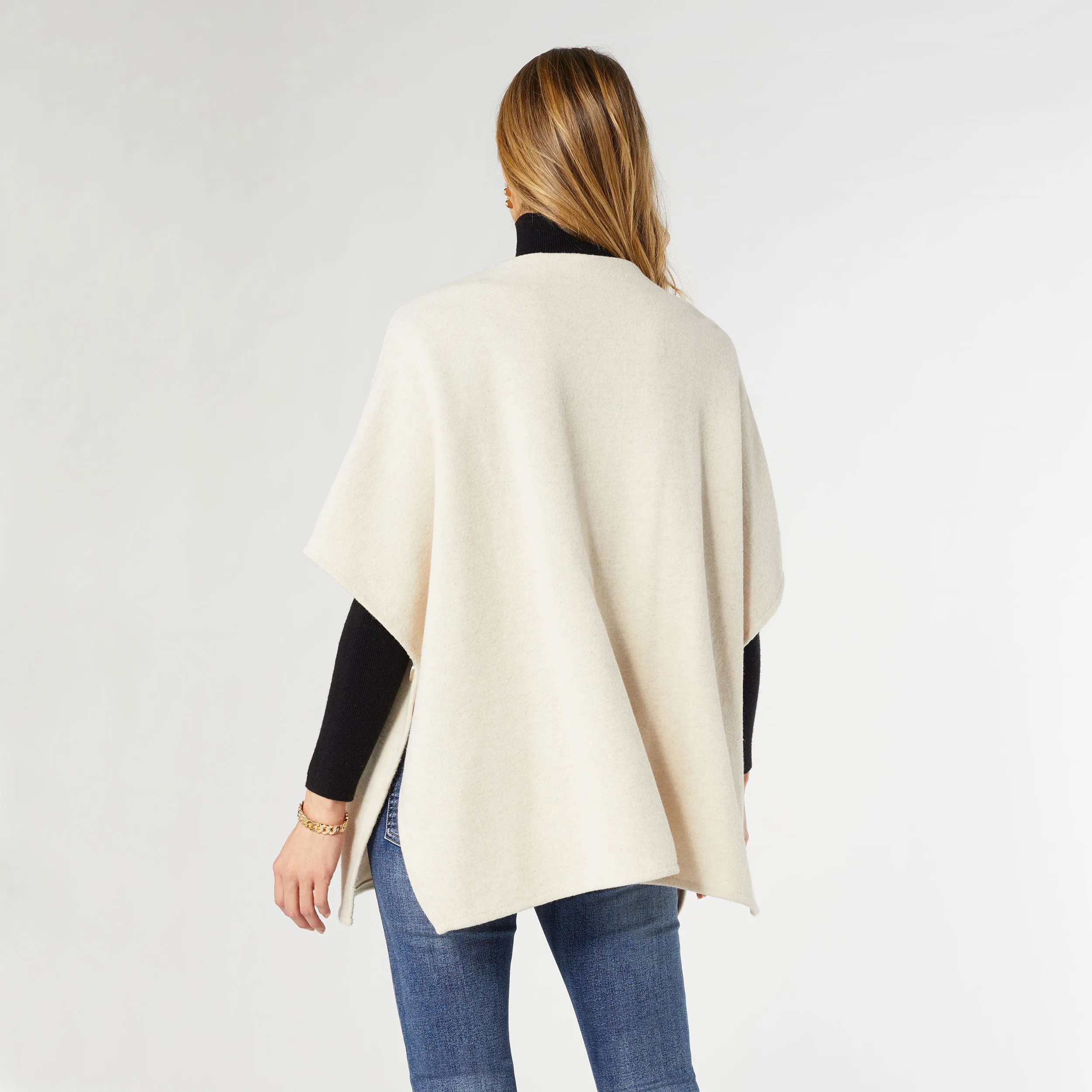 Collins Toggle Cardigan with Front Pockets - Cream