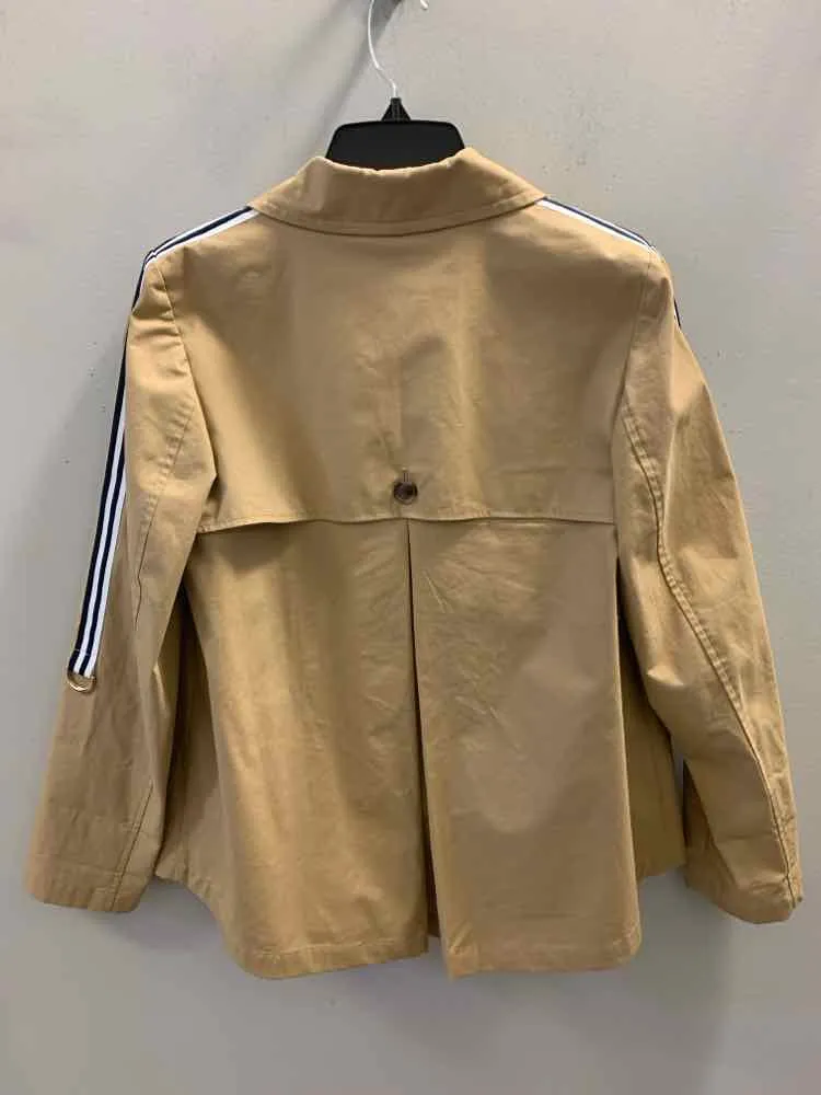 CROWN & IVY JACKETS / COATS Size S Khaki LONG SLEEVES Coat