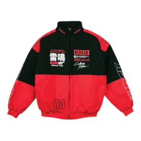 DGK SAKURA RACING JACKET BLACK/RED