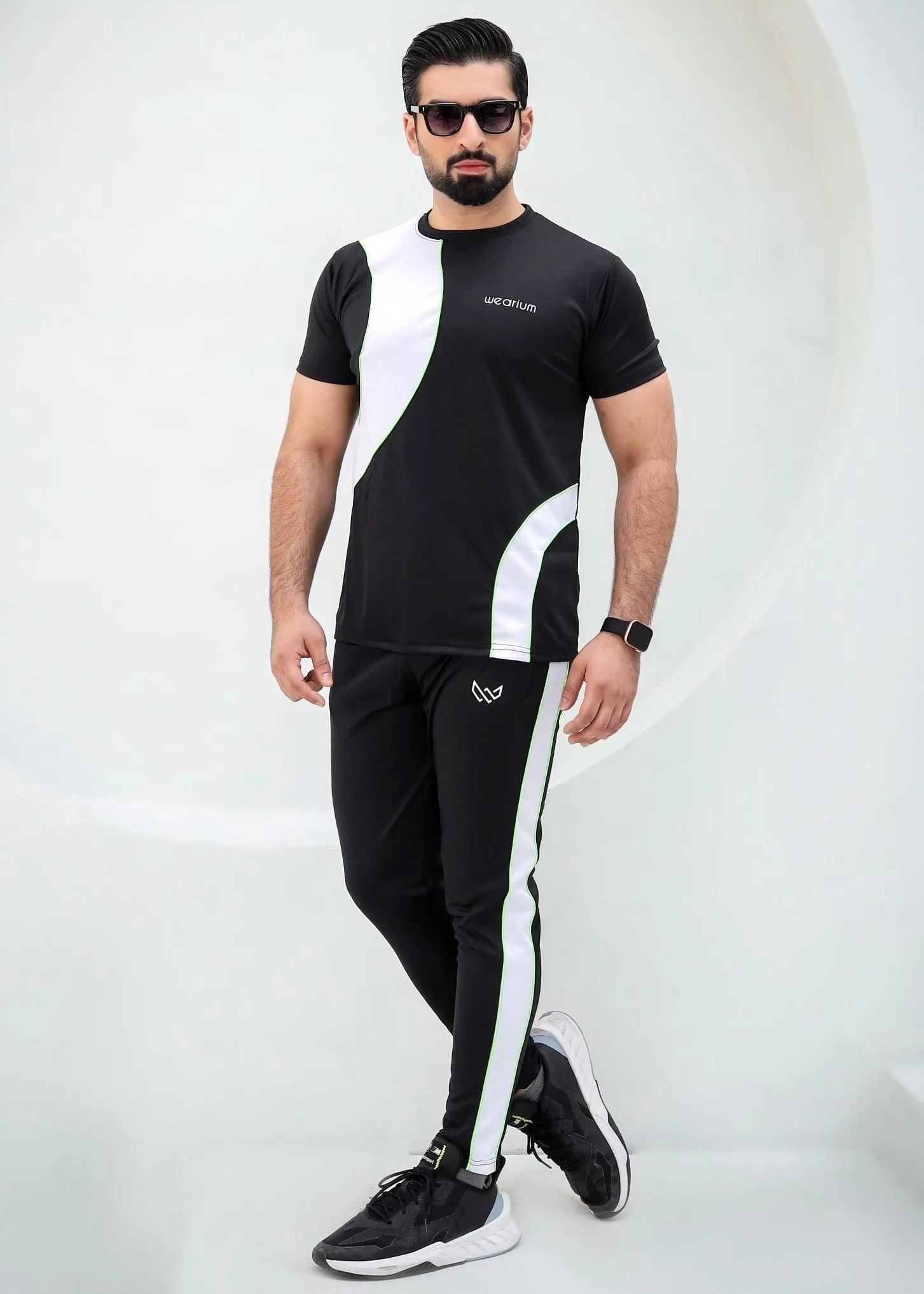 EliteFit - Black/White Twinset