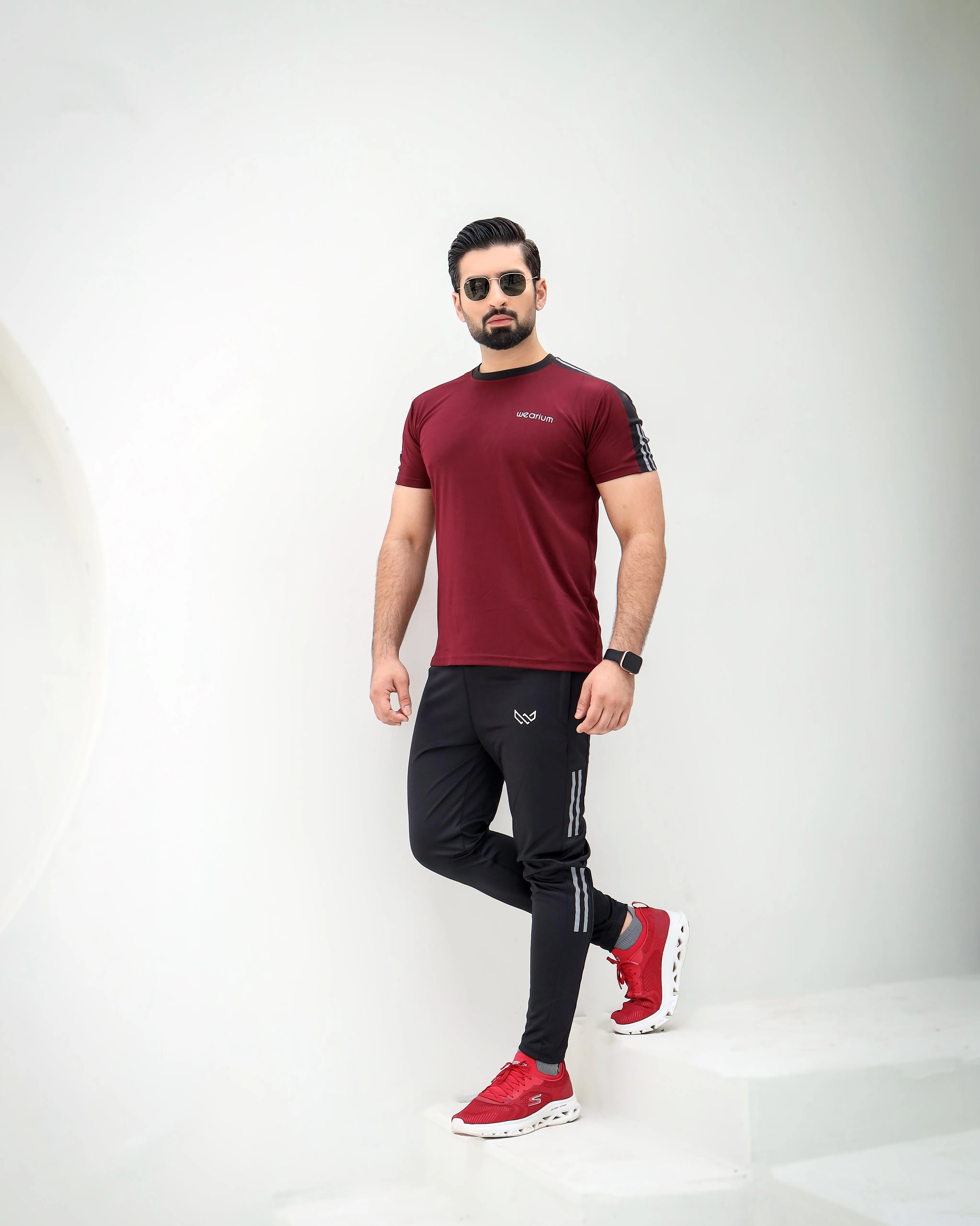 Emporio Burgundy - Dri-Fit Tracksuit