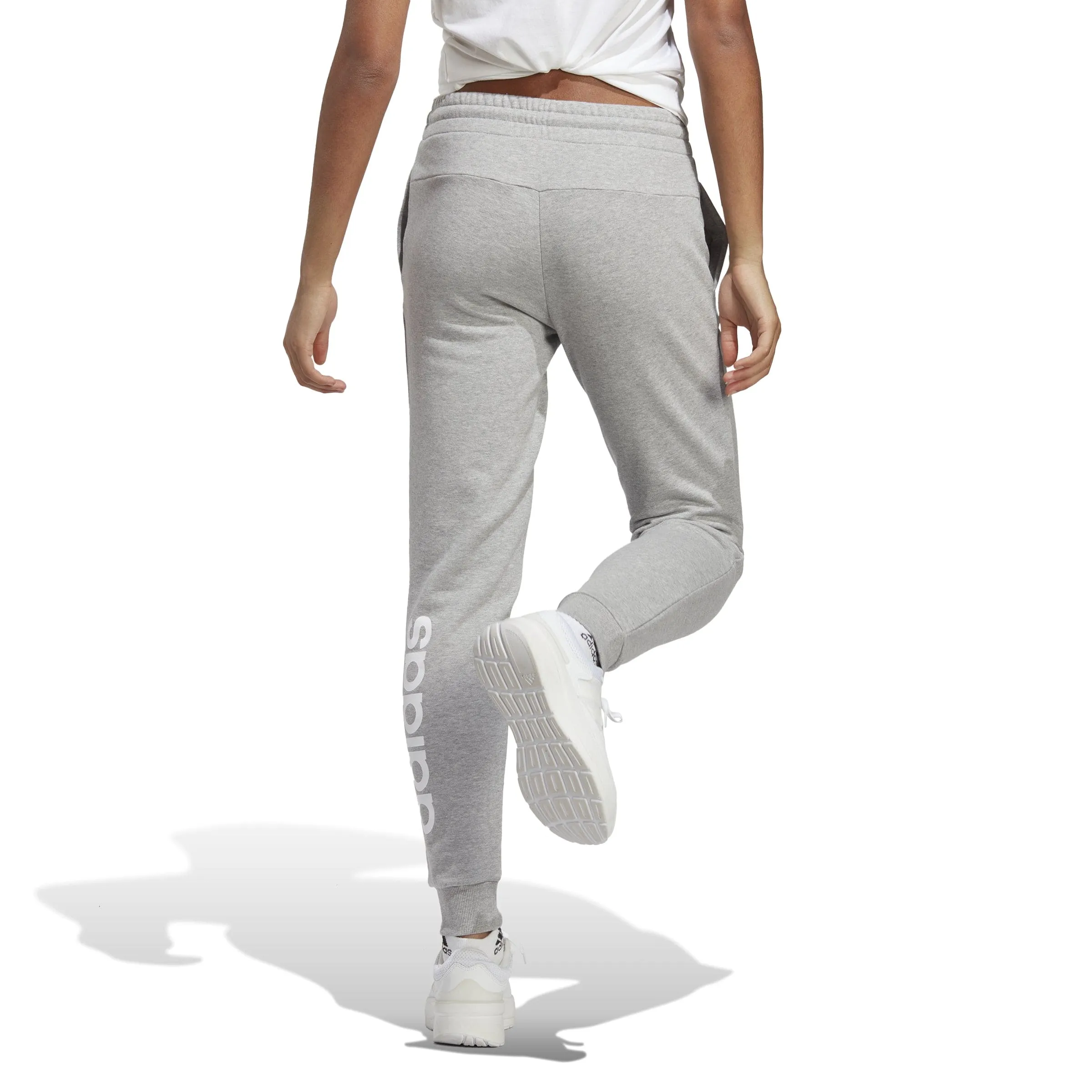 ESSENTIALS LINEAR FRENCH TERRY CUFFED PANTS