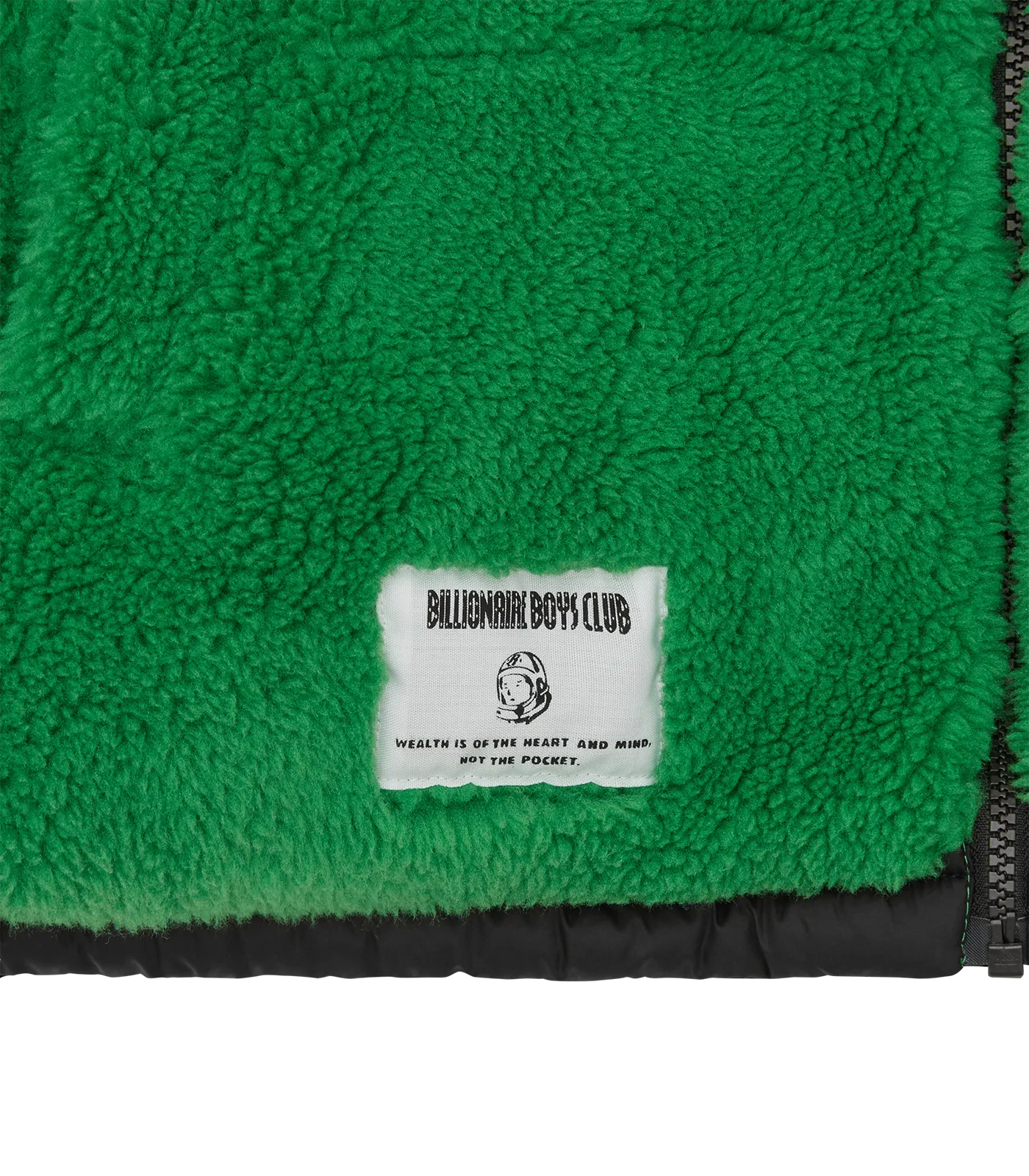 FIRST DOWN REVERSIBLE BUBBLE DOWN JACKET - GREEN/BLACK