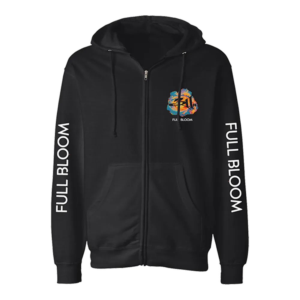 Full Bloom Zip Up Hoodie