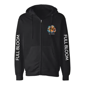 Full Bloom Zip Up Hoodie