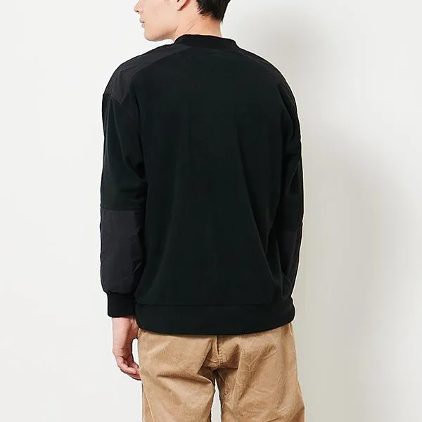 Gramicci Fleece Turtle Neck Sweatshirt Black