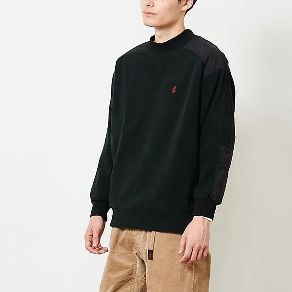 Gramicci Fleece Turtle Neck Sweatshirt Black