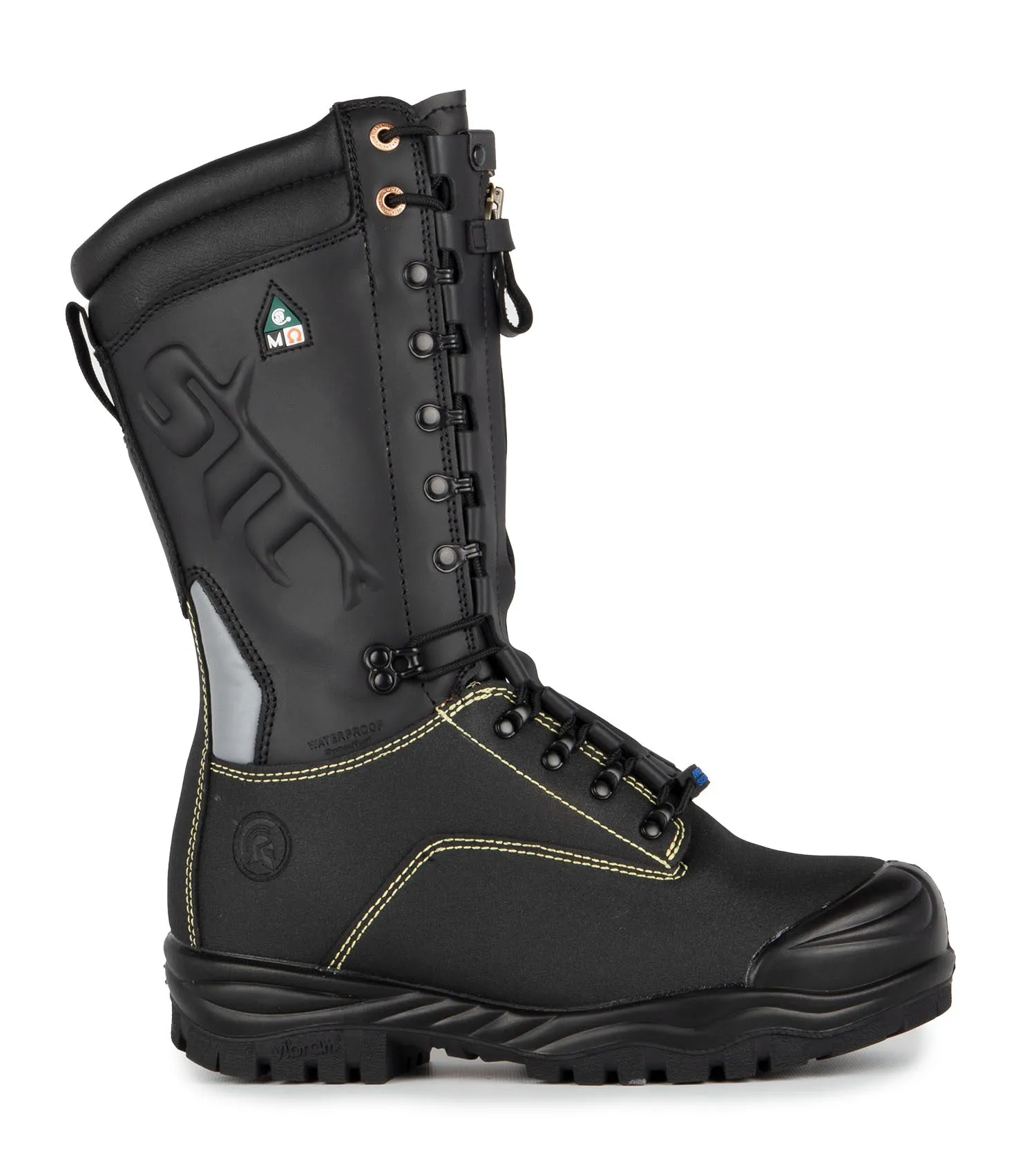 Granite, Black | 14'' Mining Boots | Flexible Metguard Protection