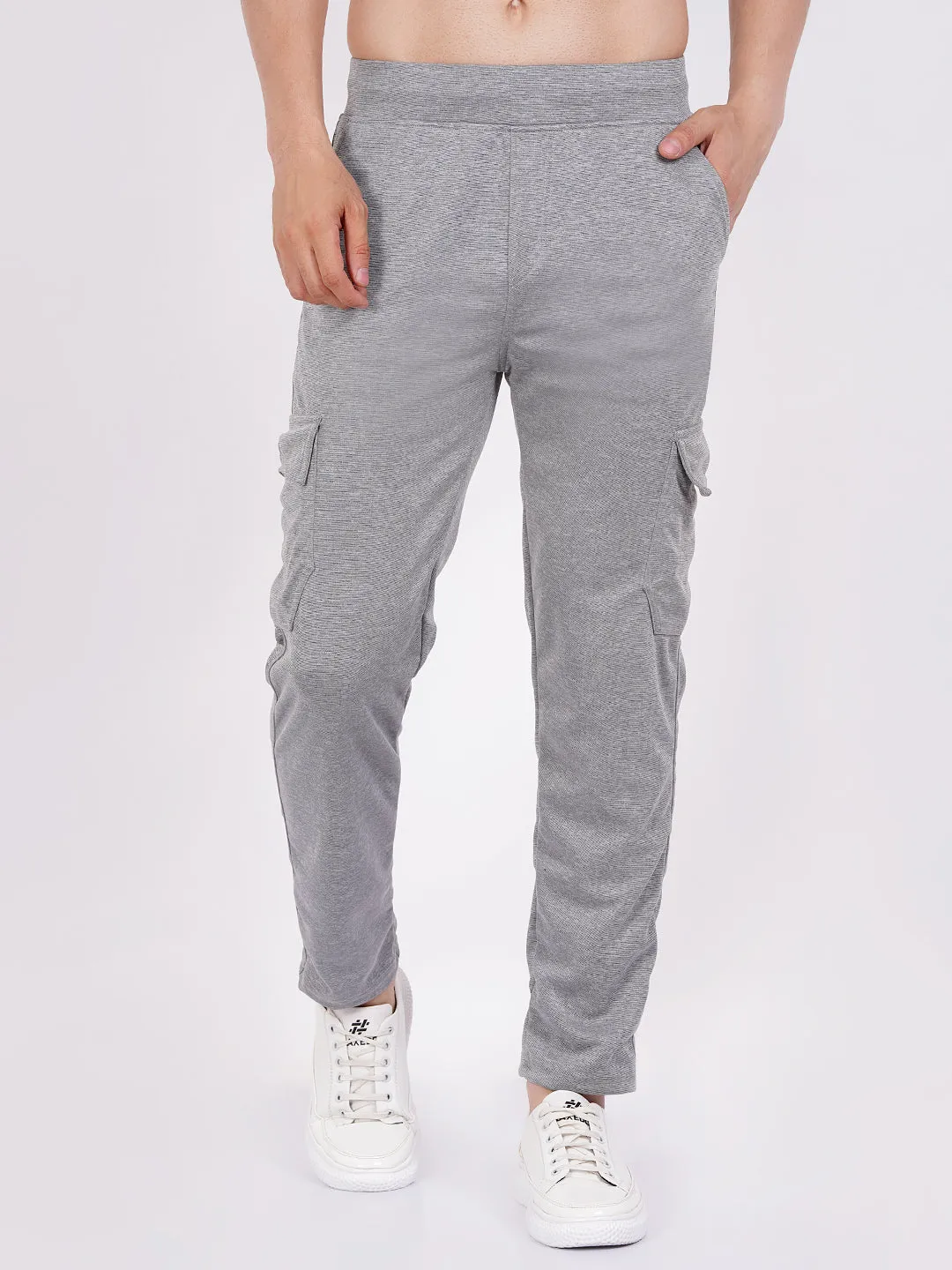 Grey Cargo Pants Mens - Dry-FIT