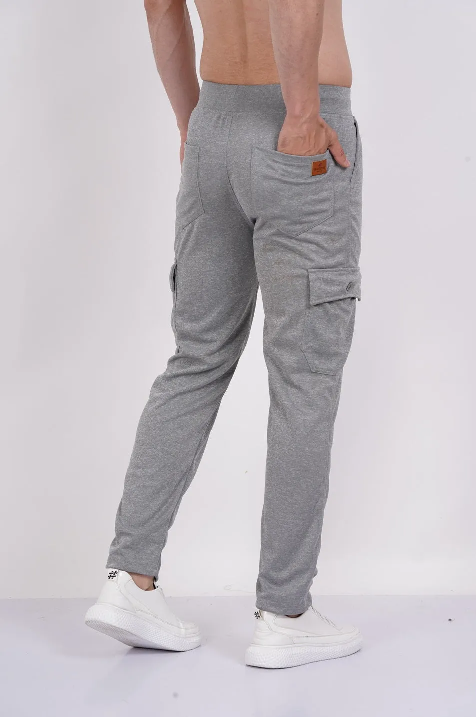 Grey Cargo Pants Mens - Dry-FIT