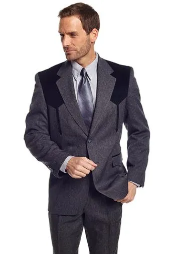 Heathered Boise Western Sport Coat