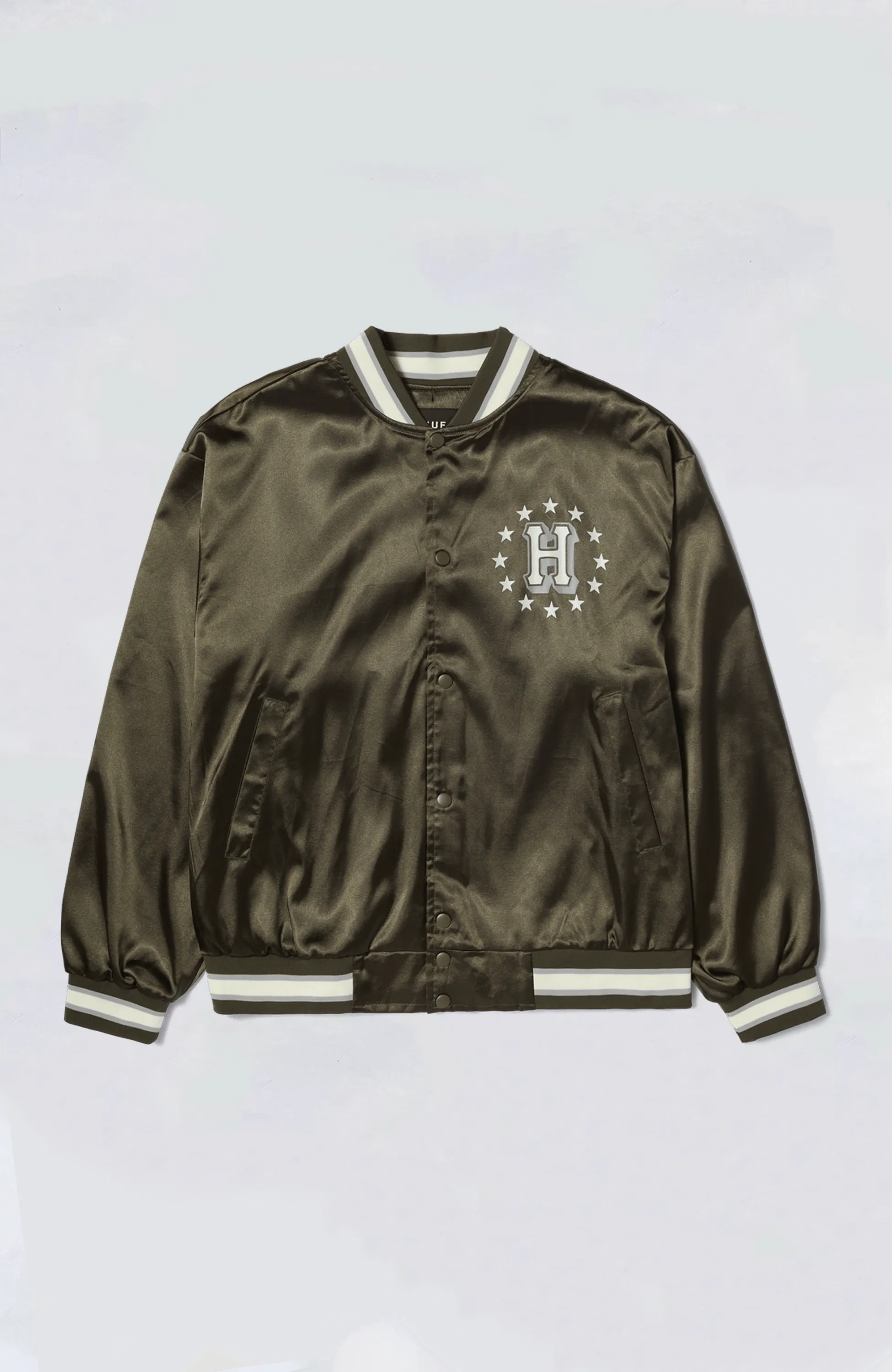 HUF - Galactic Stack Baseball Jacket