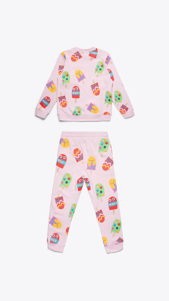 Ice Lollies Cotton Fleece Tracksuit