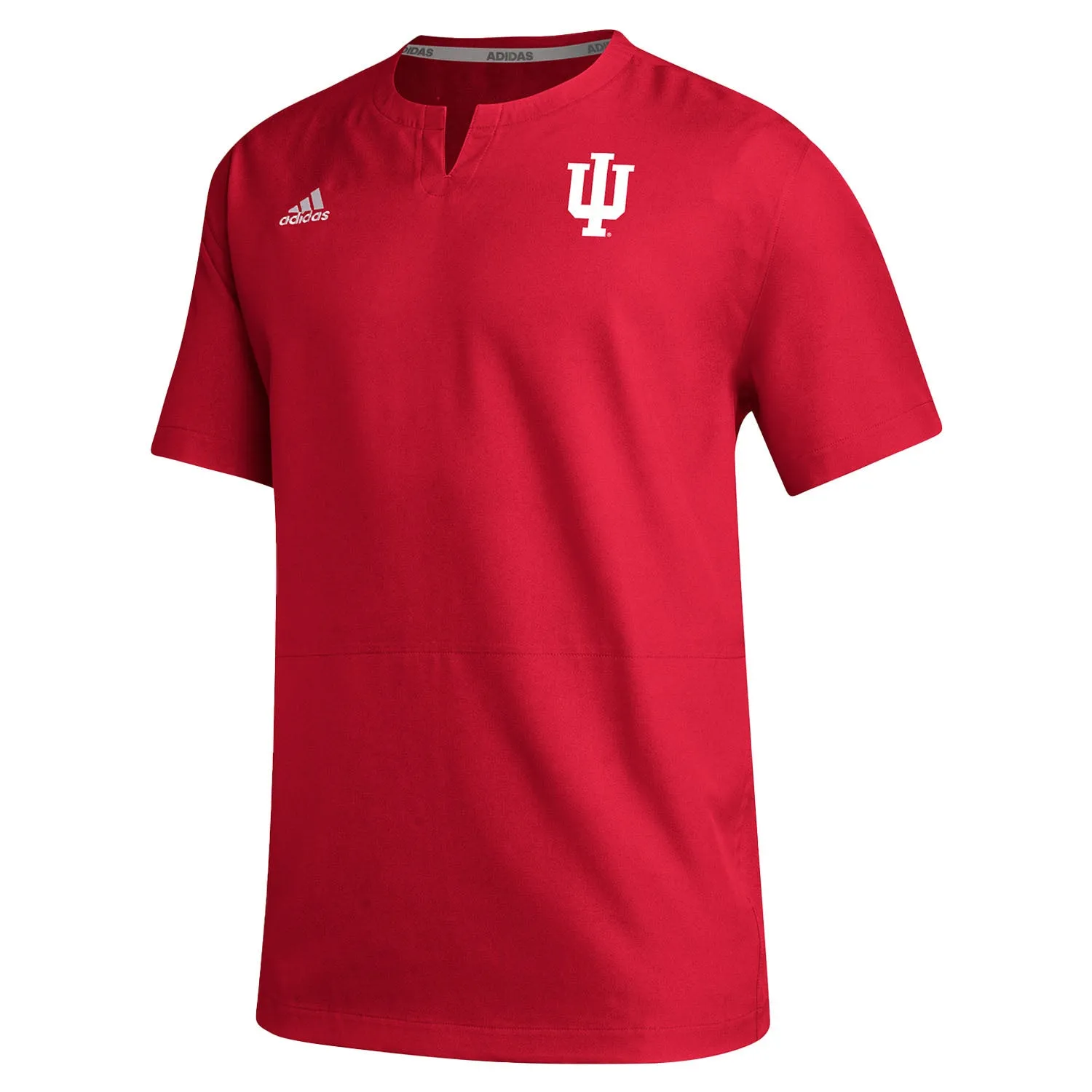 Indiana Hoosiers Adidas Icon Cage Baseball Short Sleeve Jacket