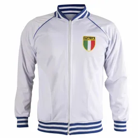 Italy / Italia 1982 Jacket Retro Football Tracksuit Zipped Jacket Men Top