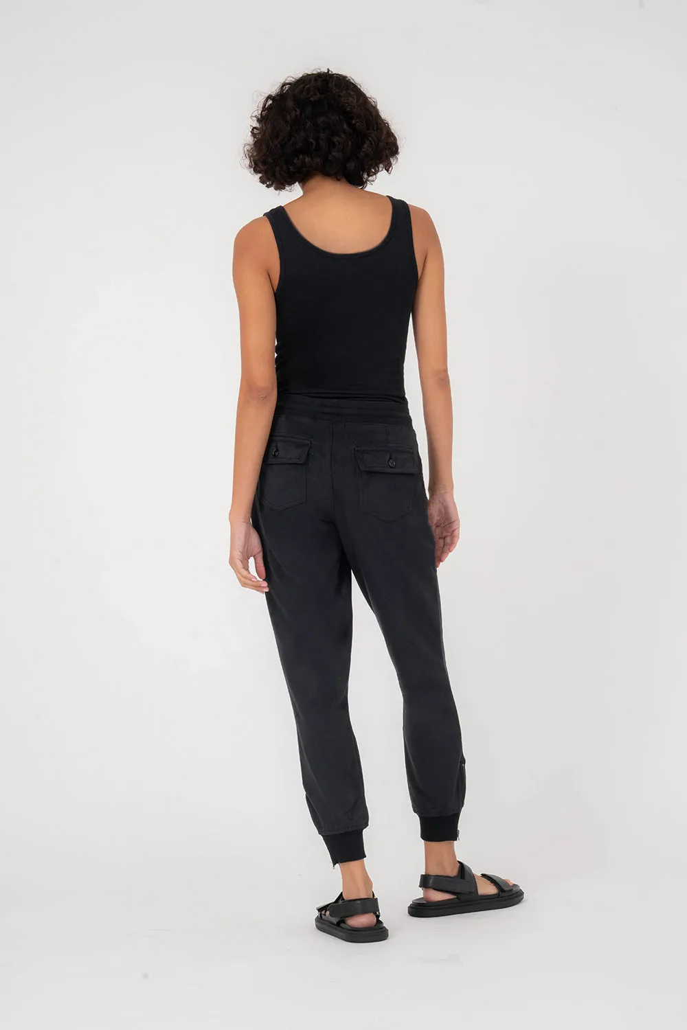 Jenny Vegan Suede Jogger