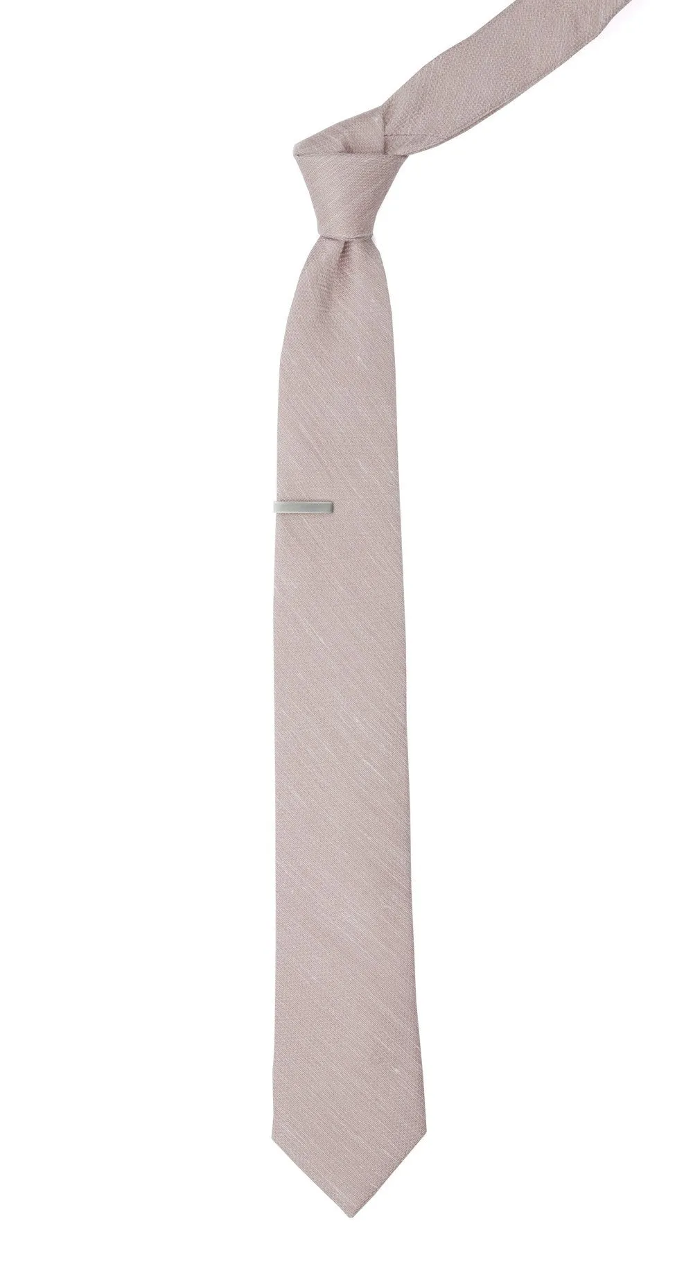 Jet Set Solid Blush Tie