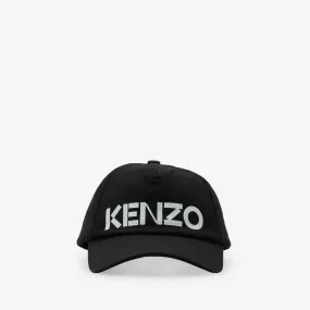 'KENZOGRAPHY' Cotton Baseball Cap Black