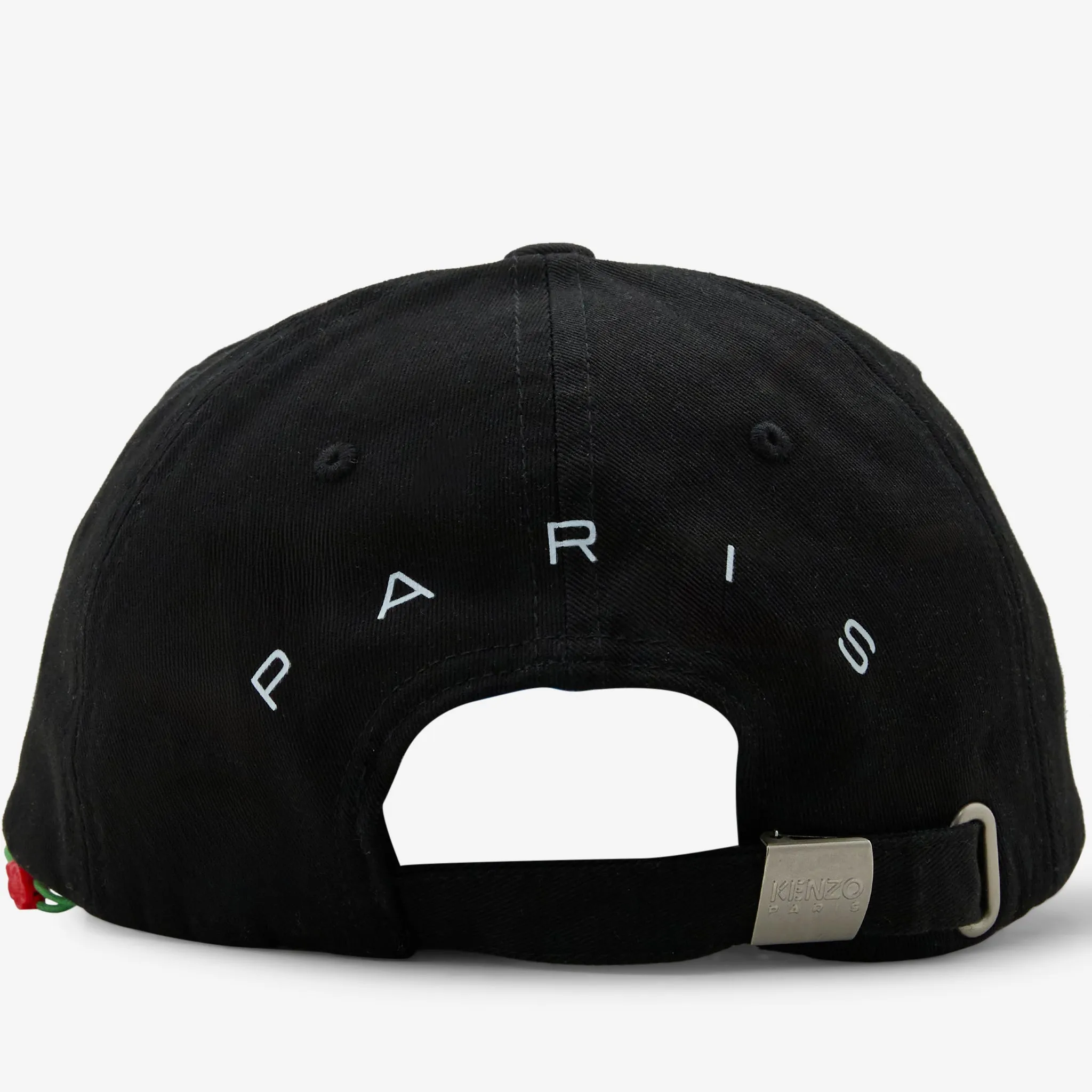 'KENZOGRAPHY' Cotton Baseball Cap Black