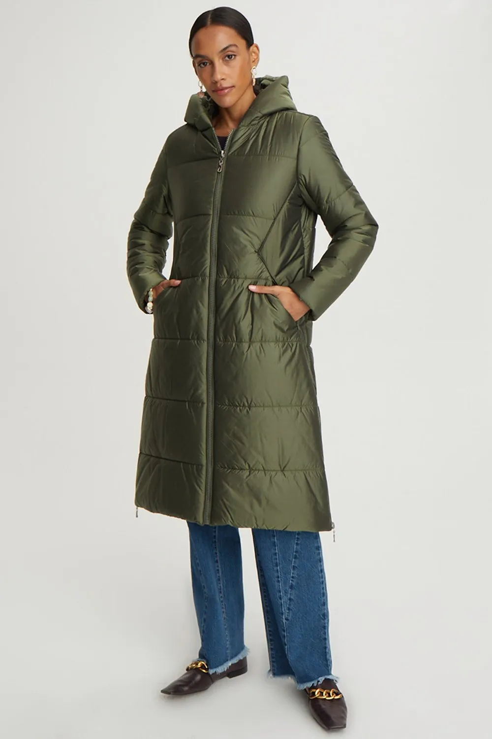 Lars Fitted Puffer Coat