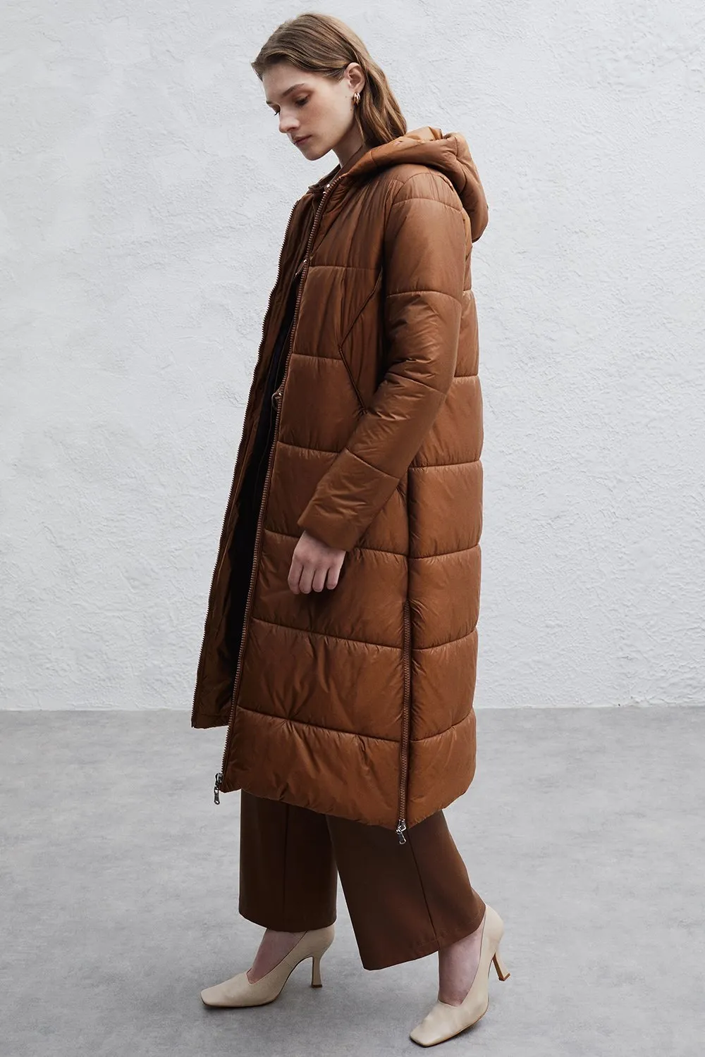 Lars Fitted Puffer Coat