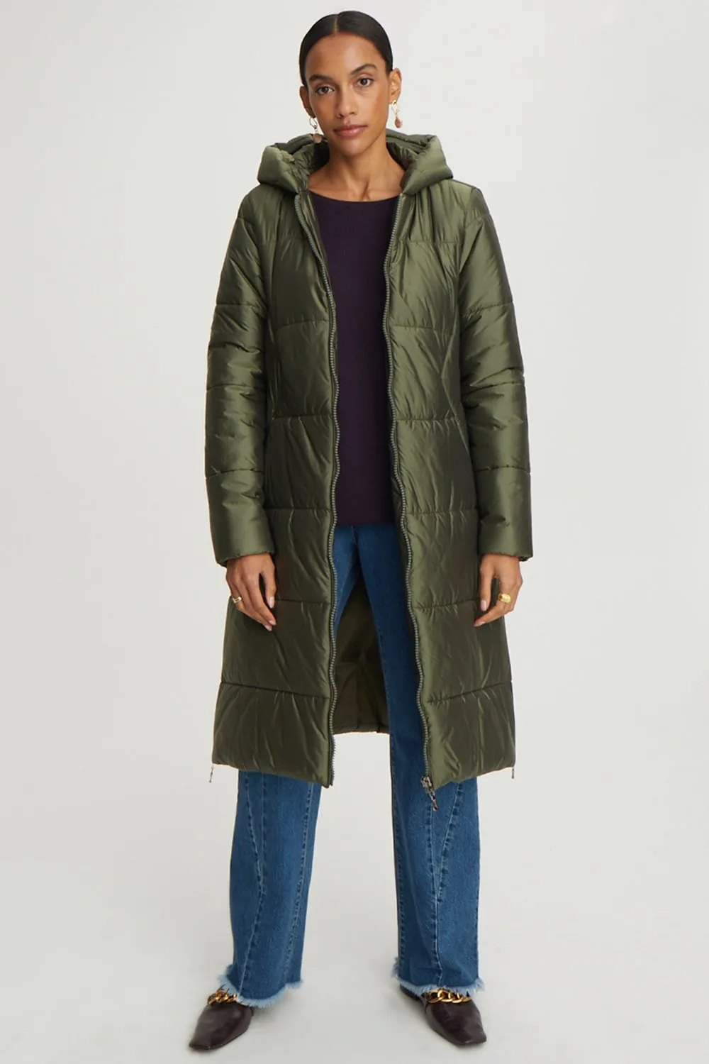 Lars Fitted Puffer Coat